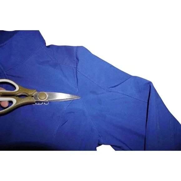 CBS Jacket Womens XL Blue Soft Shell Full Zip Active - Picture 4 of 16